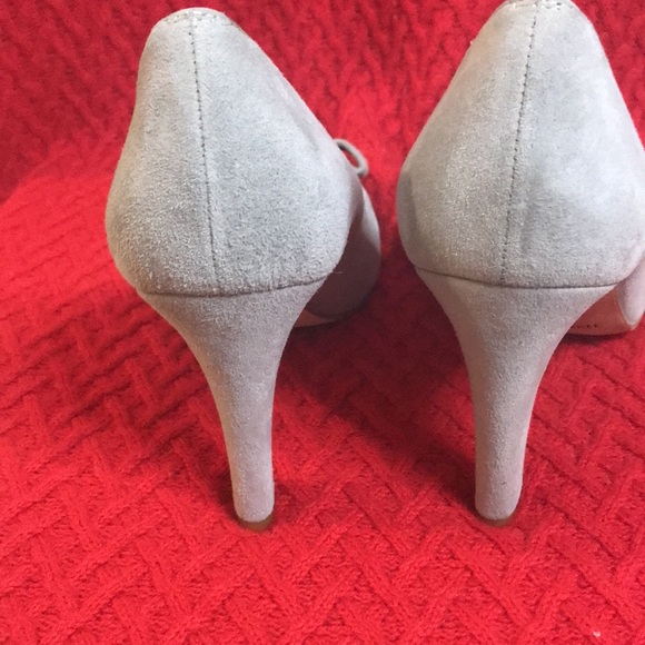 L. K. Bennett Size US 10 - 10 1/2 UK 41 Suede Leather - Picture 6 of 10